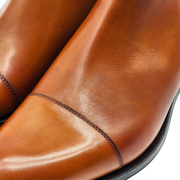 Christian Louboutin Antonio Chelsea Boots Brown Leather EU 40.5 US 7.5 NWB $1350
